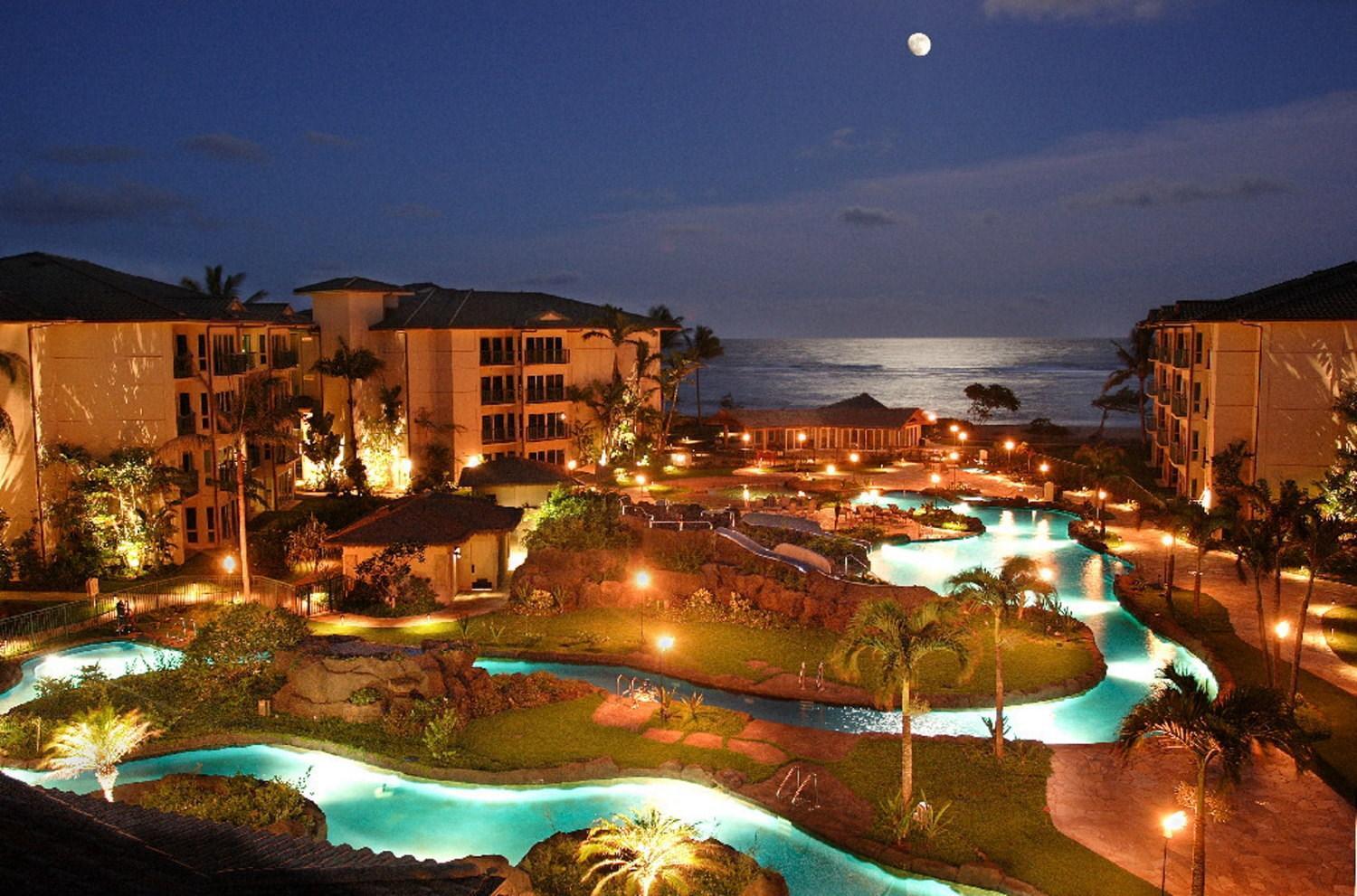 Waipouli Beach Resort Penthouse Beautiful Oceanview Aloha! Ac Pool Kapa'a Dış mekan fotoğraf